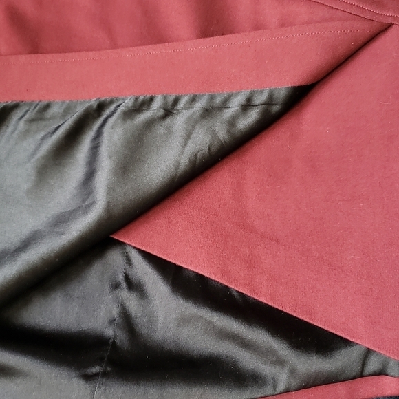 Chris Gramer asymmetric wrap pencil skirt S 2-4 - Picture 11 of 11